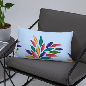 Colorful Petals Throw Pillow – Insert Included - Dipaliz - Pillows