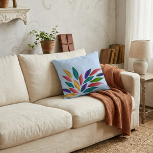 Dipaliz petal garden throw pillow insert machine washable - pillows