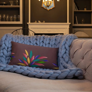 Colorful Petals Throw Pillow – Insert Included - Dipaliz - Pillows