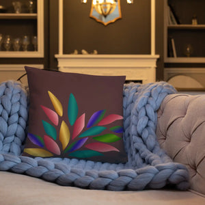 Colorful Petals Throw Pillow – Insert Included - Dipaliz - Pillows