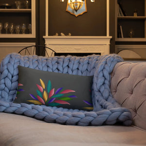Colorful Petals Throw Pillow – Insert Included - Dipaliz - Pillows