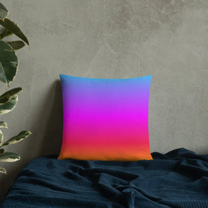 Colorful Petals Throw Pillow – Insert Included - Dipaliz - Pillows