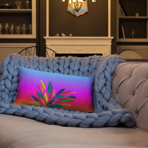 Colorful Petals Throw Pillow – Insert Included - Dipaliz - Pillows