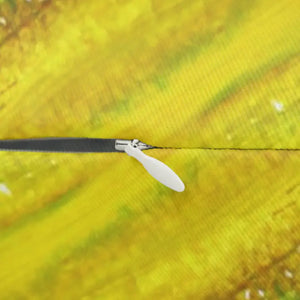 Spun Polyester Lumbar Pillow - Vibrant Striped Design - Dipaliz - 20’’ × 14’’ - Pillows