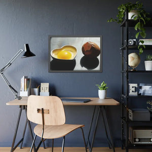 Poster - Cracked Egg Framed Paper Posters Fine Art Decor - Dipaliz