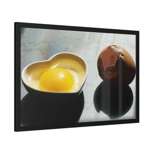 Poster - Cracked Egg Framed Paper Posters Fine Art Decor - Dipaliz