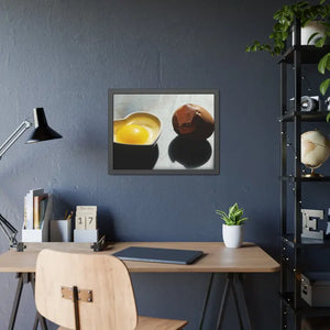 Poster - Cracked Egg Framed Paper Posters Fine Art Decor - Dipaliz