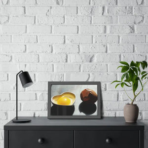 Poster - Cracked Egg Framed Paper Posters Fine Art Decor - Dipaliz