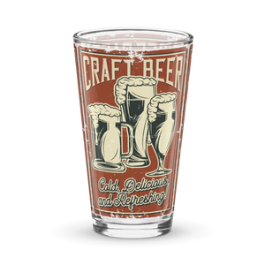 Premium Shaker Pint Glass - 16oz Durable Glassware - Dipaliz - Beer Glasses