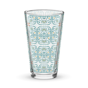 Stylish Shaker Pint Glass - 16 Oz Durable Glassware - Dipaliz - Beer Glasses