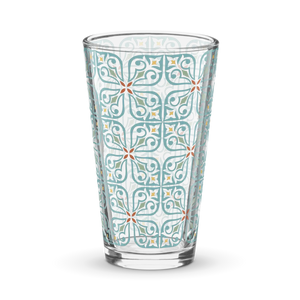 Stylish Shaker Pint Glass - 16 Oz Durable Glassware - Dipaliz - Beer Glasses