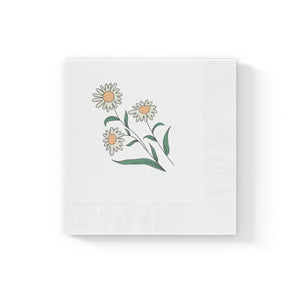 White Coined Napkins – Premium Dinner Paper - Dipaliz