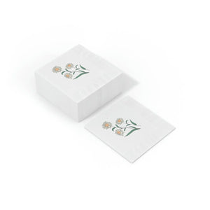 White Coined Napkins – Premium Dinner Paper - Dipaliz
