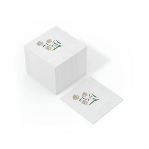 White Coined Napkins – Premium Dinner Paper - Dipaliz
