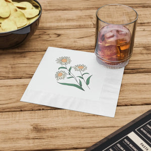 White Coined Napkins – Premium Dinner Paper - Dipaliz