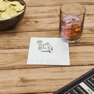 White Coined Napkins – Premium Dinner Paper - Dipaliz