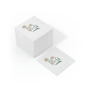 White Coined Napkins – Premium Dinner Paper - Dipaliz