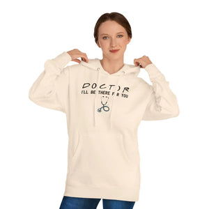 Cozy Unisex Hooded Sweatshirt - Doctor Theme Cotton Blend - Dipaliz - Hoodies - 5xl