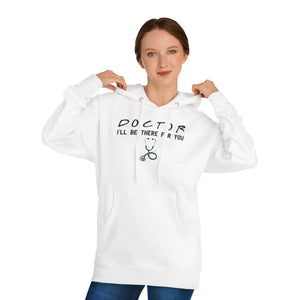 Cozy Unisex Hooded Sweatshirt - Doctor Theme Cotton Blend - Dipaliz - Hoodies - 5xl