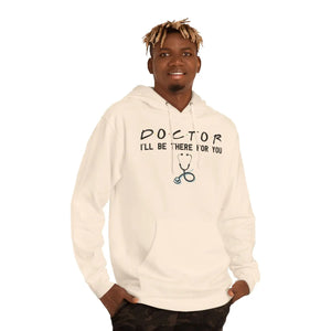 Cozy Unisex Hooded Sweatshirt - Doctor Theme Cotton Blend - Dipaliz - Hoodies - 5xl