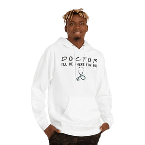 Cozy Unisex Hooded Sweatshirt - Doctor Theme Cotton Blend - Dipaliz - Hoodies - 5xl