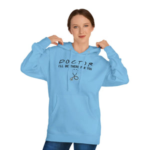 Cozy Unisex Hooded Sweatshirt - Doctor Theme Cotton Blend - Dipaliz - Hoodies - 5xl