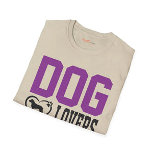 Soft Cotton Dog Lovers T-shirt - Trendy Women Gift - Dipaliz - T-shirts - s
