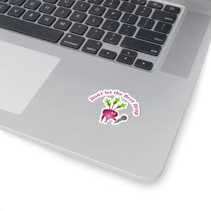 Paper Products - Kiss Cut Stickers - Beet Drop Vinyl Decals - Dipaliz