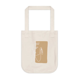 Organic Cotton Canvas Tote Bag - Abstract Woman - Dipaliz - Bags
