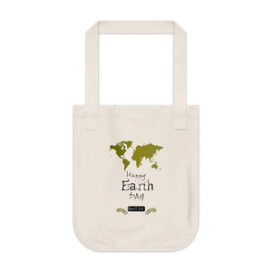 Minimalist Canvas Tote Bag - Earth Day Cotton - Dipaliz - Bags