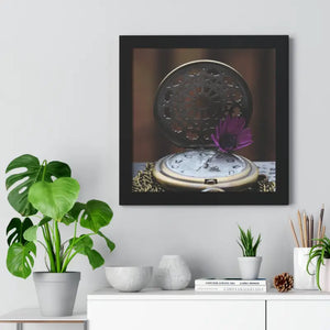 Gallery Canvas Wraps Essence of Time Framed Horizontal Poster Dipaliz - 16″ x / Black - Posters Prints & Visual Artwork