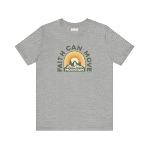 Soft Cotton T-shirt - Faith can Move Mountains - Dipaliz - T-shirts - 3xl