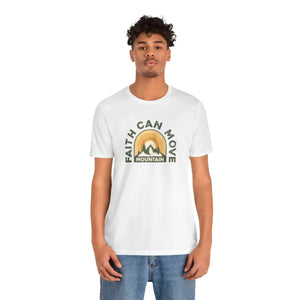 Soft Cotton T-shirt - Faith can Move Mountains - Dipaliz - T-shirts - 3xl