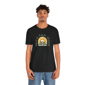 Soft Cotton T-shirt - Faith can Move Mountains - Dipaliz - T-shirts - 3xl