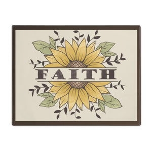 Sunflower Faith Placemat – Durable Fabric - Dipaliz - Placemats
