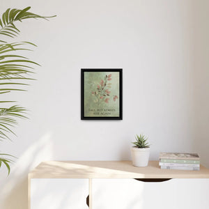 Rise Again Matte Canvas – Black Frame - Dipaliz - Posters Prints & Visual Artwork