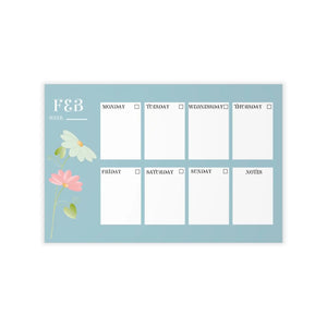 Vibrant February Planner Wall Decals - Durable Polyester - Dipaliz - Home Decor