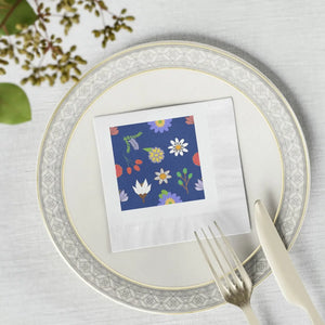 White Coined Napkins – Premium Party Paper - Dipaliz