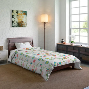 Floral Pattern Comforter - Quilts & Comforters