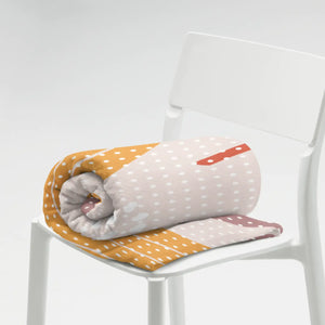 Soft Silk Touch Floral Blanket – Polyester - Dipaliz - Blankets