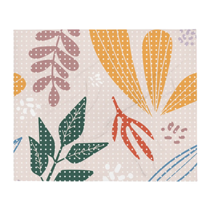 Soft Silk Touch Floral Blanket – Polyester - Dipaliz - Blankets