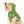 Floral Green Dog Hoodie - White Rib Color Comfort - Dipaliz - Pet Hoodies