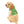 Floral Green Dog Hoodie - White Rib Color Comfort - Dipaliz - Pet Hoodies