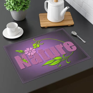 Floral Nature Placemats - Vibrant Dining Table Decor - Dipaliz - 18’’ × 14’’