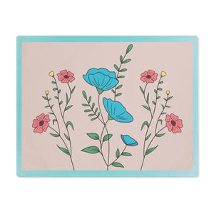 Pink Floral Placemats - Bold Dining Style - Idigitalstock - 18’’ × 14’’