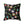 Floral Spun Polyester Square - Black Bold Decor - Dipaliz - Throw Pillows