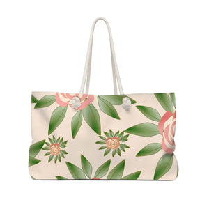Floral Oversized Polyester Weekender - Beach Tote - Dipaliz - Bags