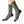 Floral Pattern Sublimation Socks - Cozy Green Spandex - Dipaliz