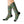 Floral Pattern Sublimation Socks - Cozy Green Spandex - Dipaliz