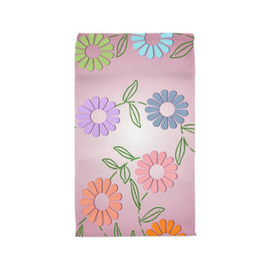 Vibrant Floral Pattern Lunch Bag Polyester Insulated Dipaliz - Bags